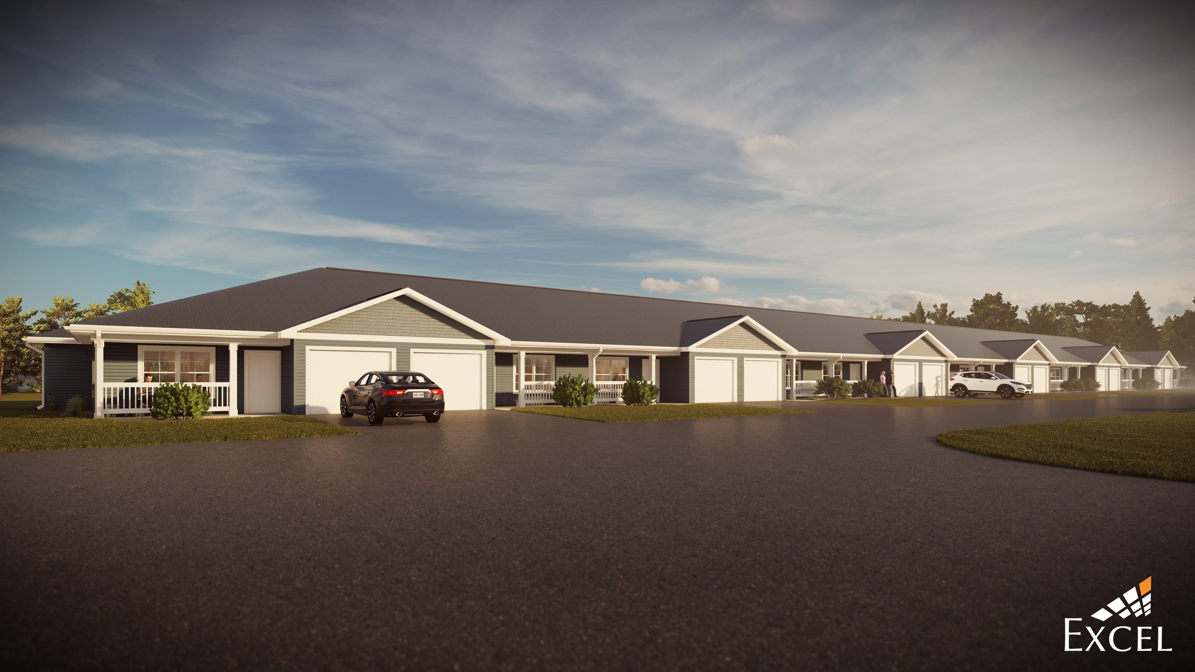 Prairie Hill Village-Multi-Family-Exterior-Rendering
